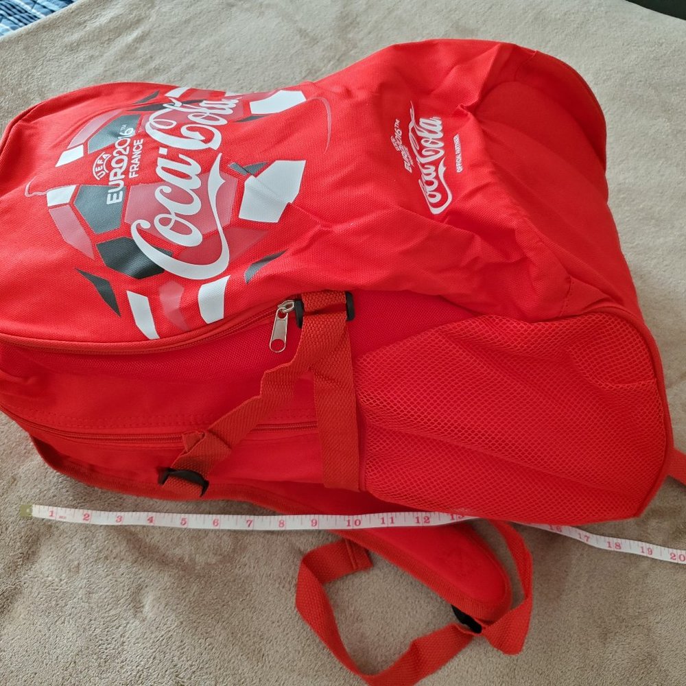 Official Coca Cola Euro 2016 Backpack - RARE - Picture 12 of 14